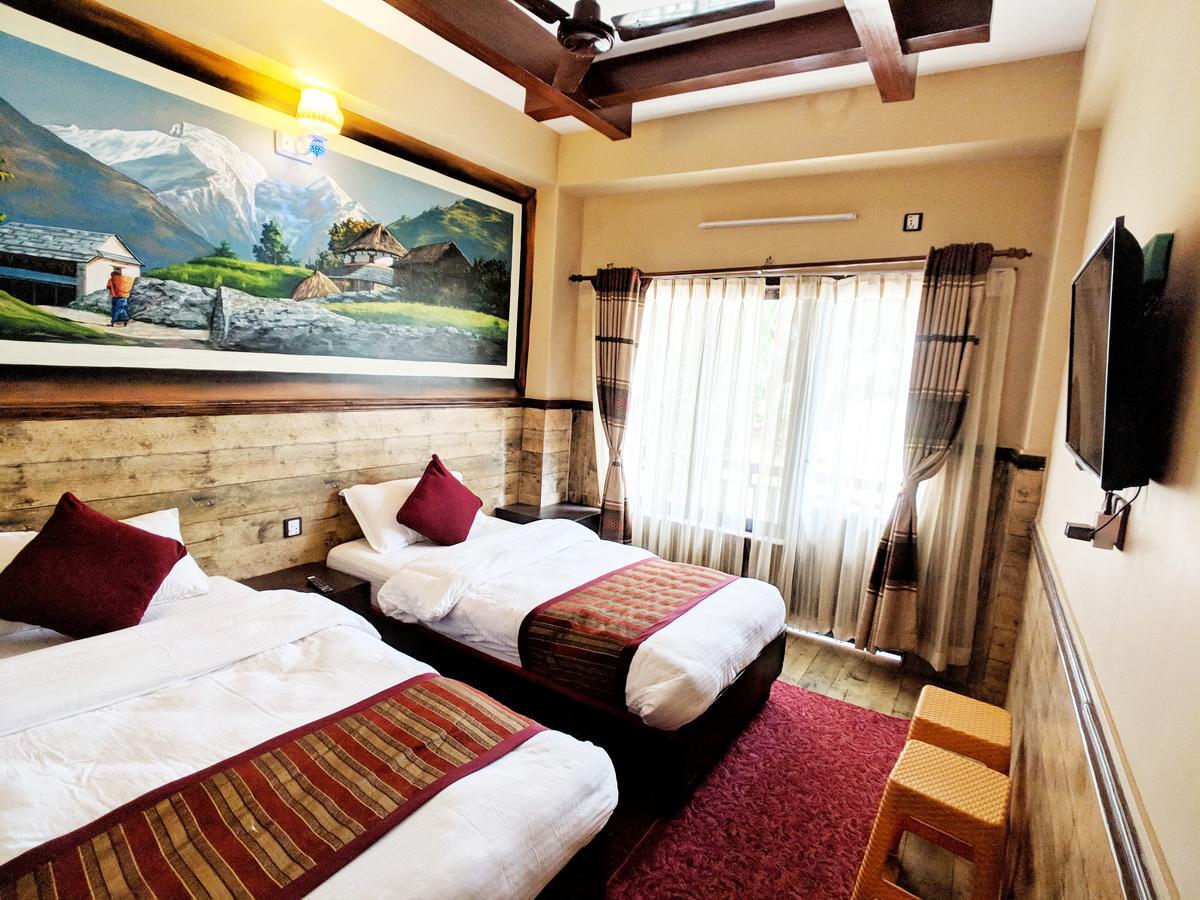 Hotel Forest Lake Backpackers' Hostel Pokhara Eksteriør bilde
