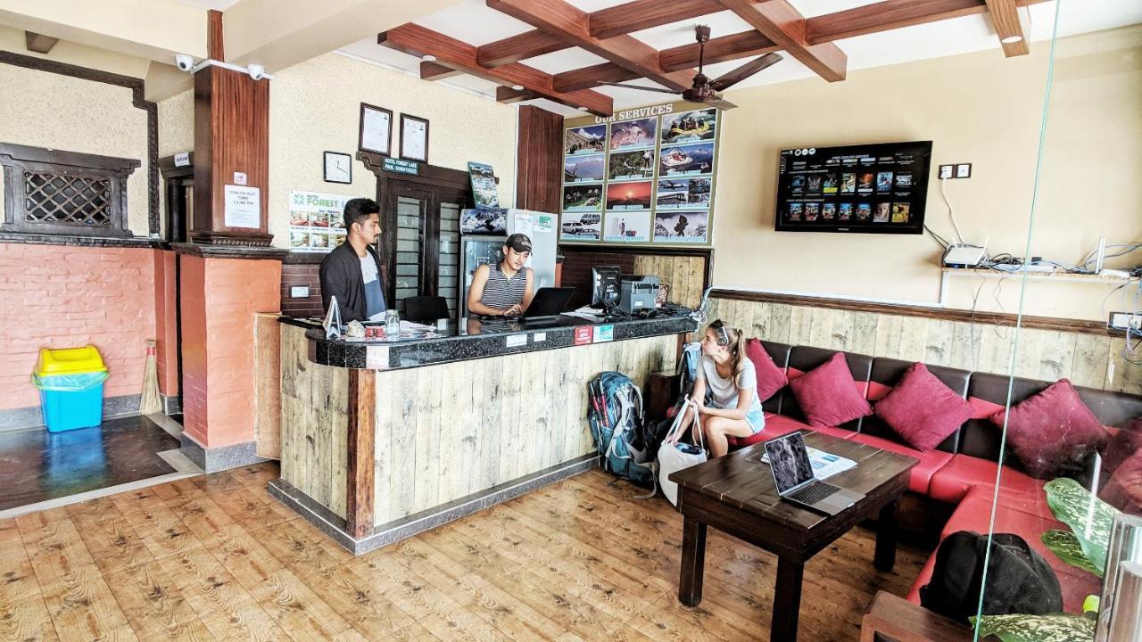 Hotel Forest Lake Backpackers' Hostel Pokhara Eksteriør bilde